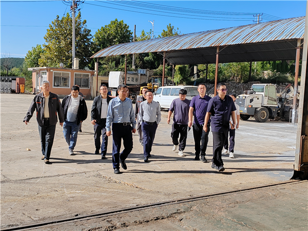 德泰公司来我公司考察